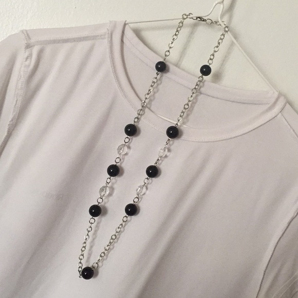 Jewelry - Black marble necklace